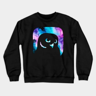 Cute Galaxy Owl Crewneck Sweatshirt